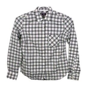NWOT Untuckit Women’s Marina  Plaid Long Sleeve Button Down In Sizes 0, 2, 4 & 6
